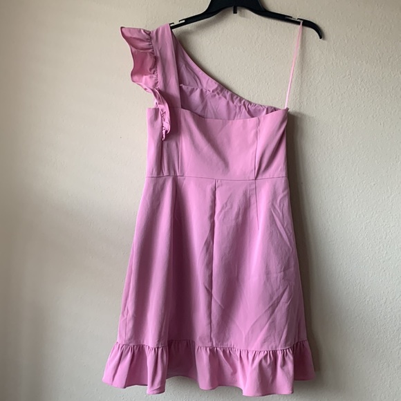 J. Crew Yass One-Shoulder Ruffle Dress (NWOT) - Picture 2 of 4